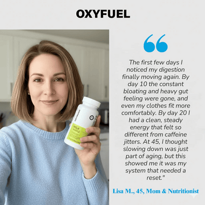 OXYRUSH Milk Thistle Liver Detox & Colon Cleanse